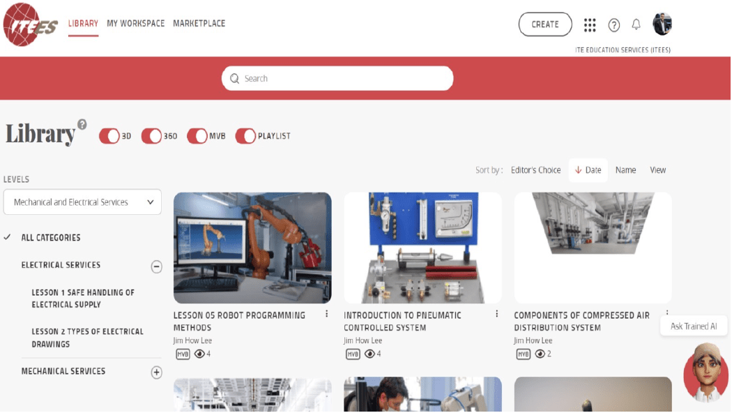 ITEES Partners with EON Reality for Digital Learning